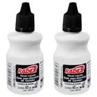 Tinta Para Carimbo Preto 40ml Alto Rendimento Radex (2un)