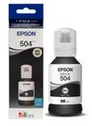 Tinta para Eco Tank Black/Preto T504 - T504120 - E pson PT 1 UN - (Original) - Ep