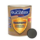 Tinta Para Ferro E Metais Direto Na Ferrugem 900ml - Grafite - Eucatex