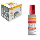 Tinta para Marcador Quadro Branco 30ml Compactor - C/12UN