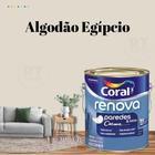 Tinta Para Parede Acrílica Coral Renova Cor Marrom 3,2l Lavável Premium Antimofo.