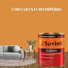 Tinta Para Parede Acrílica Laranja Suvinil Clássica 800ml Premium Antimofo