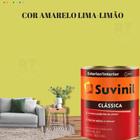 Tinta Para Parede Acrílica Suvinil Clássica 800ml Cor Amarelo Lavável Premium Cor Amarelo Caju/Cor Amarelo Colonial.