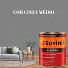 Tinta Para Parede Cinza  Suvinil Clássica 800ml Premium