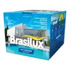 Tinta para piscina azul esmalte pu pinta fibra brasilux kit