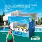 Tinta para piscina Pu Brasilux - kit com catalisador e diluente