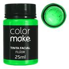 Tinta para Rosto Líquida Verde Neon 25ml