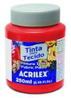 Tinta para Tecido 250ml Ref 984 Vermelho Natal Acrilex