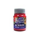 Tinta para Tecido Acrilex Fosca - 37 ml Vermelho Escarlate