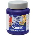 Tinta para Tecido Fosca 250 ml - Acrilex - VIOLETA