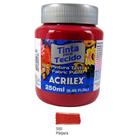 Tinta para Tecido Fosca 250ml Acrilex - Púrpura