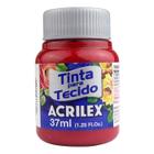 Tinta para tecido fosca 37ml acrilex