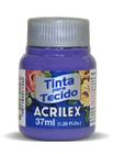 Tinta para tecido fosca 37ml acrilex