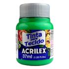 Tinta para tecido fosca 37ml acrilex