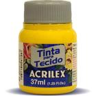 Tinta para Tecido Fosca 37ML Amarelo Ouro - Acrilex