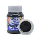 Tinta Para Tecido Fosca 37ml Preto- Acrilex