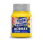 Tinta para Tecido Fosca Acrilex 37ml Cor Amarelo Ouro 505