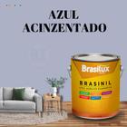 Tinta Parede Azul Acinzentado Acrílica Brasinil 3,2l