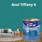 Tinta Parede Azul Tiffany Coral Renova 800ml Acrílica