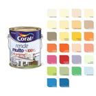 Tinta Parede Fosca Rende Muito Coral Concentrada 3,2l