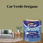 Tinta Parede Verde Acrílica Fosca Coral Renova 3,2L