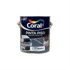 Tinta Pinta Piso 3,6 Litros Emborrachada Coral Azul