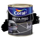 Tinta Pinta Piso Preto 3.6 litros - Coral