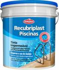 Tinta Piscina Alvenaria Recubriplast Azul Impermeabilizante 3.6 litros