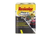 Tinta Piso Branco Resicolor Acetinado 18lt