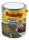 Tinta Piso Cinza Claro Resicolor Acetinado 3,6lt