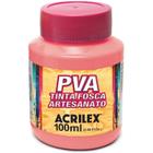 Tinta pva 100ml. rosa cha acrilex