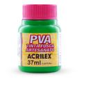 Tinta pva 37ml. verde folha acrilex