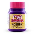 Tinta PVA 37ML Violeta - Caixa com 12 Unidades