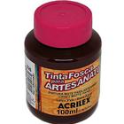 Tinta PVA Acrilex Marrom Escuro 100ML