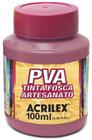 Tinta PVA Fosca 100ml Ref 581 Rosa Ciclame Acrilex