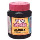 Tinta Pva Fosca 250ml P/ Artesanato Acrilex