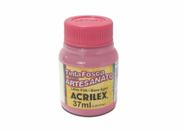 Tinta Pva Fosca 37ml Acrilex - ROSA CICLAME - Artesanato