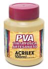 Tinta Pva Fosca Cores Claras para Artesanato 100ml - Acrilex