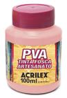 Tinta Pva Fosca Cores Claras para Artesanato 100ml - Acrilex