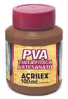 Tinta Pva Fosca Cores Claras para Artesanato 100ml - Acrilex