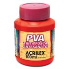 Tinta Pva Fosca para Arte e Artesanato Acrilex 100ml - Cores Diversas