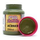 Tinta PVA Fosca para Artesanato 250ml - Acrilex