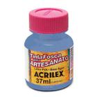 Tinta Pva Fosca Para Artesanato 37ml Acrilex - Azul Inverno