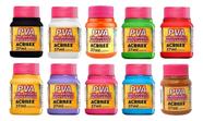 Tinta Pva Para Artesanato Acrilex 37ml 10 Unidades