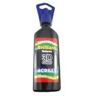 Tinta Relevo Dim Bril Acrilex 520 Preta 35ml