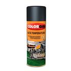 Tinta Spray 300ml Preto Alta Temperatura Colorgin