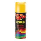 Tinta spray 360ml amarelo brilhante lukscolor