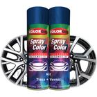 Tinta Spray Automotiva Rodas Colorgin Tinta e Verniz 300ml