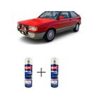 Tinta Spray Automotiva Vermelho Sport VW 300ml + Spray Verniz 300ml