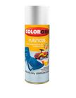 Tinta Spray Brilhante Para Plástico Branco 350ml - Colorgin